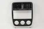 2010-2012 Dodge Caliber Dash Radio Center Bezel Climate Control Silver Oem. Fixed Price $19.99.