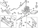 Genuine Nissan Parking Brake Handle Assembly 36010-5EF0B. Fixed Price $395.61.