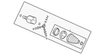 Genuine Gm Inner Joint Assembly 22724177. Fixed Price $11.13.