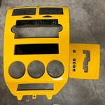 07 - 09 Dodge Caliber Yellow Radio Shifter Ac Heat Vent Dash Bezel Trim Rare. Fixed Price $81.00.