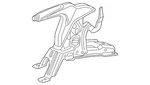 Genuine Honda Parking Brake Pedal Release Handle 47105-TR0-P01ZA. Fixed Price $327.61.