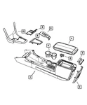 Genuine Mopar Console Shifter Bezel 1CB49ESGAE. Fixed Price $119.33.