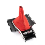 Hybrid Racing Alcantara Red Shift Boot Fits 17-21 Honda Civic Type-r / Si. Fixed Price $112.90.