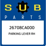 Subaru Parking Lever Rh 26708CA000, New Genuine Oem Part. Fixed Price $13.99.