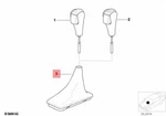 Genuine Bmw E46 330CI 330I Gear Shift Boot Leather Alcantara Black 25167904989. Fixed Price $129.73.