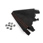 Hybrid Racing Alcantara Black Shift Boot Red Stitch For 22+ Honda Civic. Fixed Price $112.90.