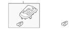 Genuine Hyundai 2012-2014 Accent Shift Plate 84650-1R310-S4. Fixed Price $242.99.