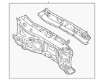 Genuine Mitsubishi Rear Body Panel 5281A495. Fixed Price $612.13.