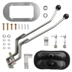Stainless Twin-stick Shifter & Boot For NP-205 Transfer Case NP205GM8. Fixed Price $116.39.