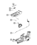 Genuine Mopar Gearshift Boot And Knob 5RW072CSAC. Fixed Price $178.18.