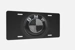 Bmw Marque License Emblem Black 6X12 Inch Aluminum Plate - Made Usa. Fixed Price $23.78.