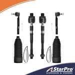 Front Inner&outer Tie Rods Kit Boots For Nissan Titan Armada Infiniti QX56 QX80. Fixed Price $39.89.