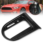 Carbon Fiber Inner Gear Shift Panel Frame Trim Cover Ford Mustang 2015-2023. Fixed Price $14.98.