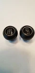 Fits Jeep Wrangler Yj 87-95 Spd & Transfer Shift Knob Kit New W/ Inserts. Fixed Price $41.95.