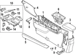 Genuine Nissan Automatic Transmission Shift Cover Plate 96941-7LF3C. Fixed Price $719.03.