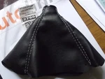 Gear Lever Gaiter Mazda MX-5 MK1 Jass Black Leather With White Stitching MX5 Na. Fixed Price $47.43.