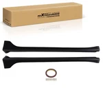 Black Side Skirt Panel Kit For Mitsubishi Lancer 08-17 Abs Body Extension 2PC. Fixed Price $114.92.