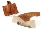 Fiat 500 Gearshift Lever Handbrake Boot Set Brown New. Fixed Price $60.00.