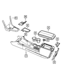 Genuine Mopar Console Shifter Bezel 1CB48ESGAE. Fixed Price $195.00.