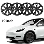 4PCS 19 Inch Hub Cap Wheel Rim Cover Matte Black For Tesla Model Y 2020-2023. Fixed Price $99.00.