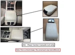 Blk Lea Console Lid Oem 18-19 Hyundai Sonata. Fixed Price $75.00.