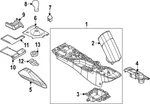 Genuine Nissan Shift Boot 96935-6GP0E. Fixed Price $262.88.