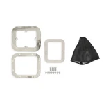 Hurst 115000HST Shifter Boot And Bezel - Rectangular Polished Finish. Fixed Price $171.95.