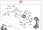 Kia Seltos SP2 Lh Brake Caliper Kit 4WD 2019-2021 Genuine. Fixed Price $184.35.