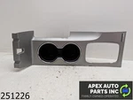 Oem 2010 Ford Fusion Hybrid 2.5L Center Console Trim Bezel Cup Holder Chrome. Fixed Price $59.99.