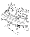 Genuine Mopar Console Shifter Bezel YP17ESGAE. Fixed Price $129.19.