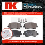 Brake Pads Set Fits Volvo V60 157, MK1 Rear 10 To 18 Nk 30671574 30671575 New. Fixed Price $22.59.