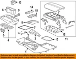 Gm Oem 19-23 Blazer Center Console-shift Plate 42469623. Fixed Price $29.39.