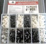 370PC Mitsubishi Trim Clip Retainer Panel Bumper Body Fastener Assortment TCA370. Fixed Price $37.99.