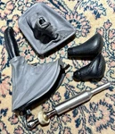 Oe Bmw E46 Manual Transmission Grey Leather Boot, Short Shifter, E-brake. Fixed Price $209.45.
