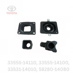 Toyota Shift Lever Dust Boots Insulators Set 33555 33531 For JZA80 Supra Oem. Fixed Price $103.00.