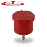 Red Aluminum Hydraulic E-brake Hand Fluid Reservoir Oil Tank Drift Rally. Fixed Price $12.00.
