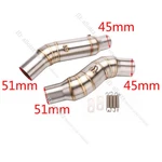 Modified Motorcycle Exhaust Mid Link Pipe Right Left For Kawasaki Z1000 2010-23. Fixed Price $50.68.