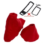 For Bmw E90 2006-2013 Automatic Gear Shift Boot + Handbrake Gaiter Red Alcantara. Fixed Price $82.67.