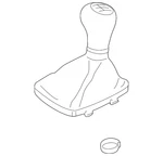 Genuine Audi Shift Boot 8K0-863-278-H-1KT. Fixed Price $246.00.