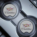 2 Pcs Gm Cadillac Car/suv Cup Holder Coaster Soft & Washable Non-slip Neoprene. Fixed Price $9.99.