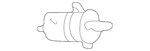 Genuine Mazda Hvac Air Inlet Door Actuator EC01-61-B8Z. Fixed Price $73.25.