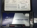 Genuine Subaru Impreza "sti" Black License Plate Frame SOA342L126 New Oem !!. Fixed Price $38.67.