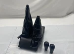 01-04 Nissan Frontier Xterra Manual Shift Trim Boot/knobs 4X4 Oem *flaws Read*. Fixed Price $184.49.