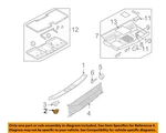 Gm Oem 97-09 Aztek Rear Body Floor Interior Trim-sill Plate Retainer 10271562. Fixed Price $36.64.