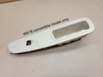 01-06 Chrysler Sebring Convertible Passenger's Side Door Handle Bezel Ivory. Fixed Price $67.50.