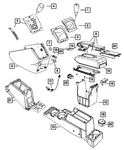 Genuine Mopar Console Prndl Bezel 1AW70DX9AB. Fixed Price $29.95.