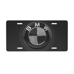 Bmw 12 X 6 Inch Car Black Aluminum Front License Plate Cover. Fixed Price $26.12.