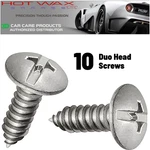 Gm License Plate Screws Duo-drive Truss Head Dacromet Finish Qty 10. Fixed Price $12.95.