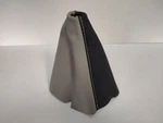 2005-13 C6 Corvette Manual Shift Boot Black & Titanium Leather Stitch. Fixed Price $19.99.