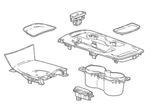 New Genuine Gm Plate Floor Console Assembly 84647970 Chevy Malibu 2016-2024. Fixed Price $69.99.